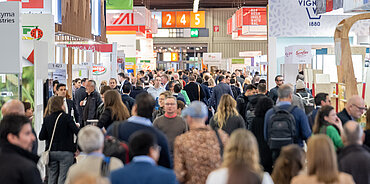 Besucherandrang auf der Biofach, der Weltleitmesse für Bio-Lebensmittel