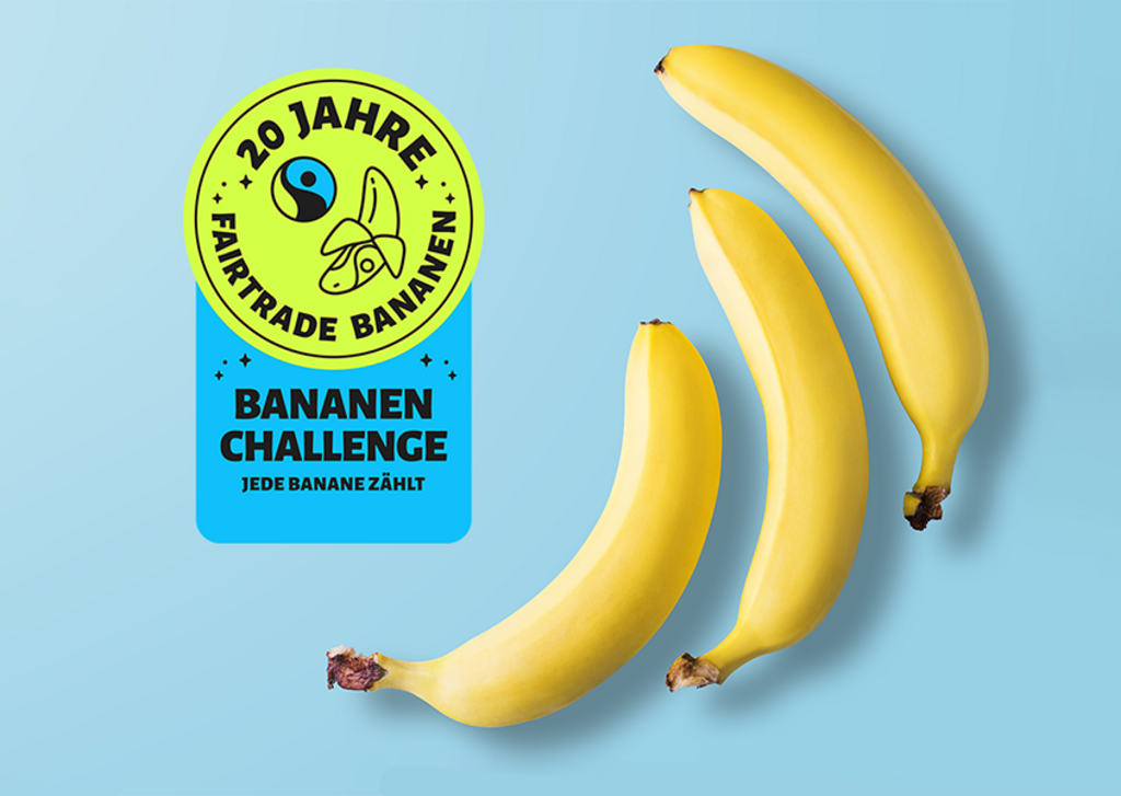 FAIRTRADE Bananen Challenge: Ziel als erreicht mehr