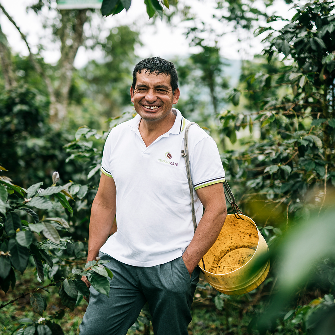 Evelio, Kaffeebauer aus Peru